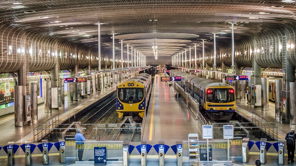 train station